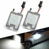 2PCS  LED Side Rearview Mirror Floor Ground Lamp Puddle Welcome Light For Mondeo MK4 Focus Dopo Escape C-Max Side Light