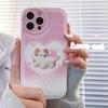 Силиконовый защитный чехол Zhitai Air Cushion для iPhone 15 Pro Max, 14 Pro, 13, XS, 8 - мультяшный дизайн
