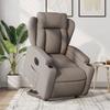 VidaXL Electric Recliner, Relaxation Chair with Adjustable Backrest and Footrest, Living Room Seat, Modern, 3204514