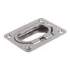 Easy Install Stainless Steel Flush Hatch Handle for Various Marine Uses