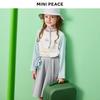Детская весенняя футболка с длинным рукавом для девочек MiniPeace