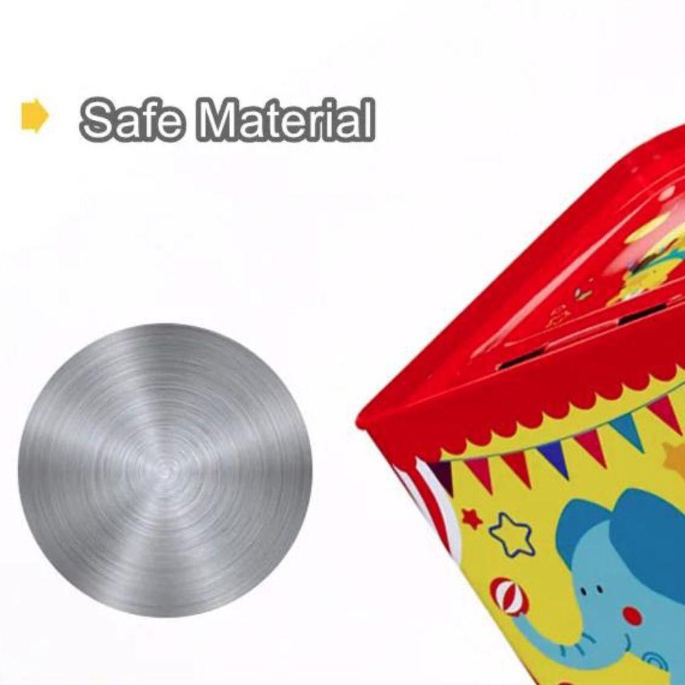 Раннее образование Классическая музыкальная шкатулка Металлический Джек в коробке Детская музыкальная игрушка Детская игрушка