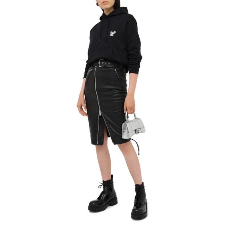 Balenciaga Толстовка Женская Черная 612959TIVD21000