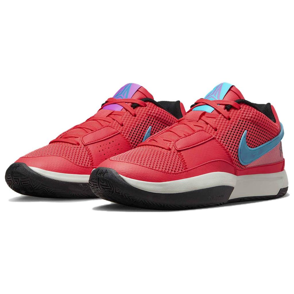 Nike Ja 1 Fuel Мужские кроссовки Red Ember-Glow Blue-Lightning DR8785-800