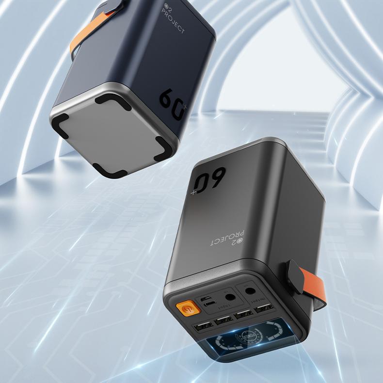 Quick Charge Power Bank 60000mAh QC3.0 PD20W External Battery Pack Portable Outdoor Power Bank for Xiaomi Apple Quick Charger