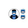 Classic Cartoon Invincible Mark Building block blind box Puzzle Action Figures Model Puzzle Dolls Toy Collection Ornament Gifts
