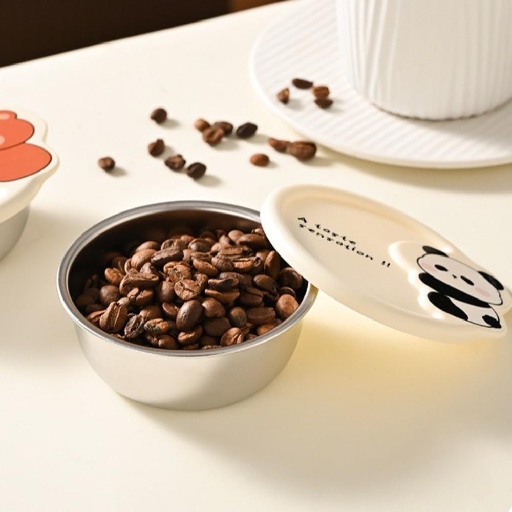 304 Stainless Steel Storage Containers Easy Clean Dipping Dish Portable Sauce Cup Food Storage