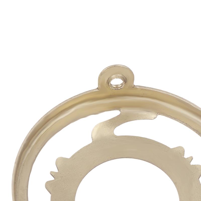 1 шт. патрон для лампы из латуни с тремя отверстиями, кольцо E27 E14, винтовой абажур, фиксированное кольцо, держатель абажура и разъем