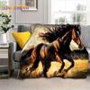 Одеяло Horse Pentium Gallant Steed 3D Animal, мягкое одеяло для дома, спальни, кровати, дивана, пикника, путешествия, офиса, чехол, подарок для ребенка