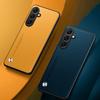 Роскошный чехол из искусственной кожи для Samsung Galaxy A55 5G, задняя крышка, противоударный чехол из ТПУ силикона с полной защитой для Samsung A35
