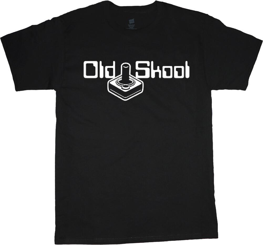 Unisexs Graphic Tees Old School Gamer TShirt Clothing Gaming Gear