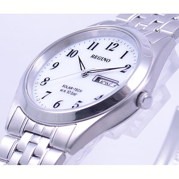 Citizen Мужской RS25-0051B ( Смотреть REGUNO Мужские) Круглые часы из серебристой нержавеющей стали, аналоговые