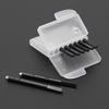8Pcs Box Disposable Hearing Aid Protection Earwax Guards Filters Hearing Assistance Black