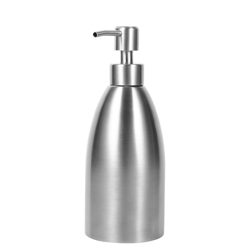 500ml Stainless Steel Soap Dispenser Kitchen Sink Faucet Bathroom Shampoo Box Soap Container