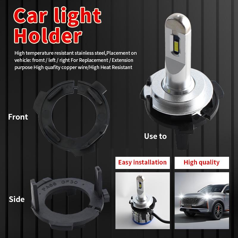 10PC H7 Car Led Headlight Base Replacement Holder Adapter Retainer Cover For VW New Lavida Touran Tiguan Lamando Skoda Octavia