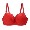 Women's Plus Size Push Up Bra Sexy Floral Lace Full Coverage Underwired Bra Padded Supportive Everyday Bra for Heavy Breast