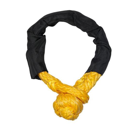 Synthetic Soft Shackle 56000 Lbs Breaking Strength 22" Length Shackle Rope Heavy Duty Tow Shackle for Off-Road Truck SUV