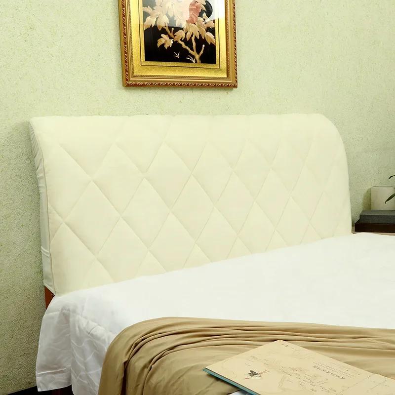 Все включено стеганый чехол для головы бархатный чехол для изголовья прочный чехол для спинки кровати пылезащитный чехол для изголовья кровати пылезащитный чехол для прикроватной тумбочки