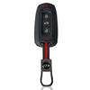 Силиконовый чехол-брелок для Geely Atlas Boyue Nl3 Ex7 Emgrandx7 Emgrarandx7 Suv Gt Gc9 Borui 3 кнопки Защитный корпус брелока