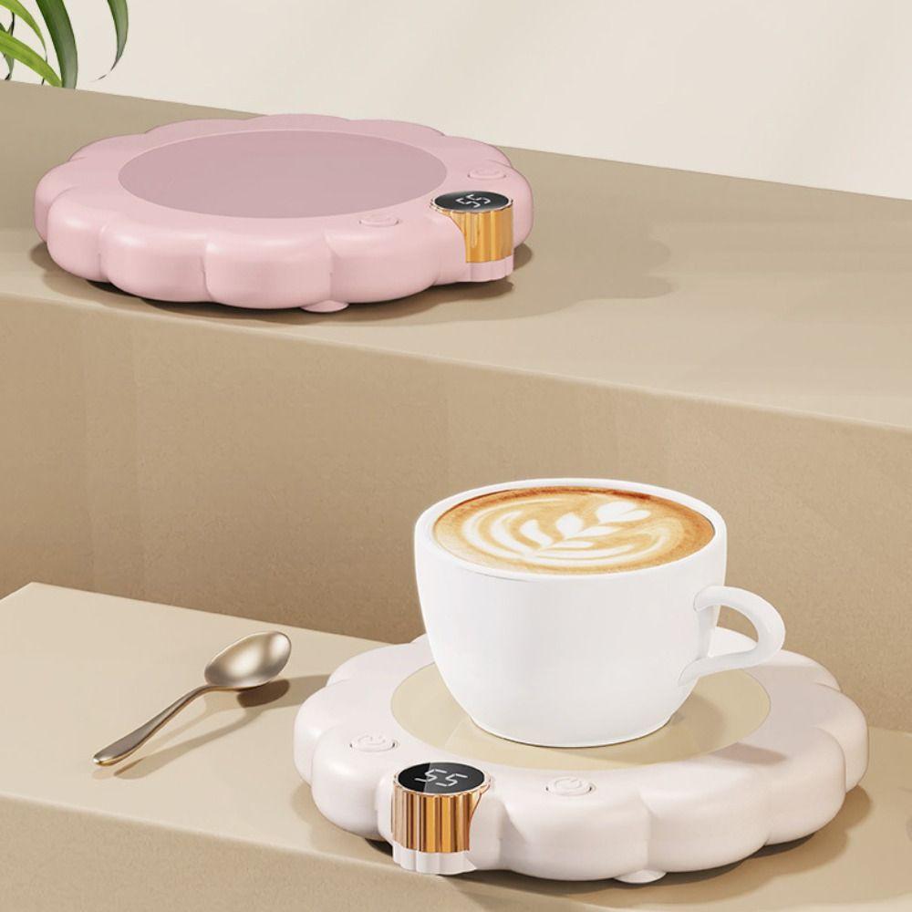 Регулируемая температура Термостатическая подставка Защита от сухого горения Электрическая нагревательная подставка для чашки Общежитие