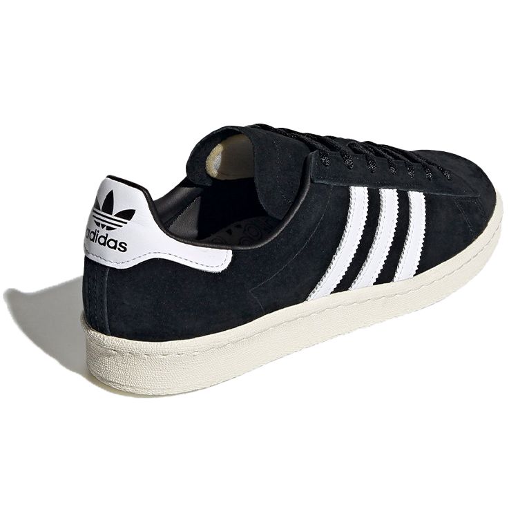 adidas Кроссовки Campus 80s Black White Unisex Core-Black Cloud-White Off-White FX5438