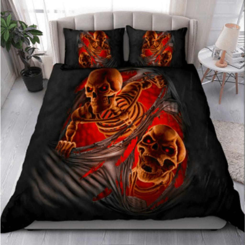 Комплект постельного белья Tmarc Tee Skull Комплект постельного белья для дома Пододеяльник