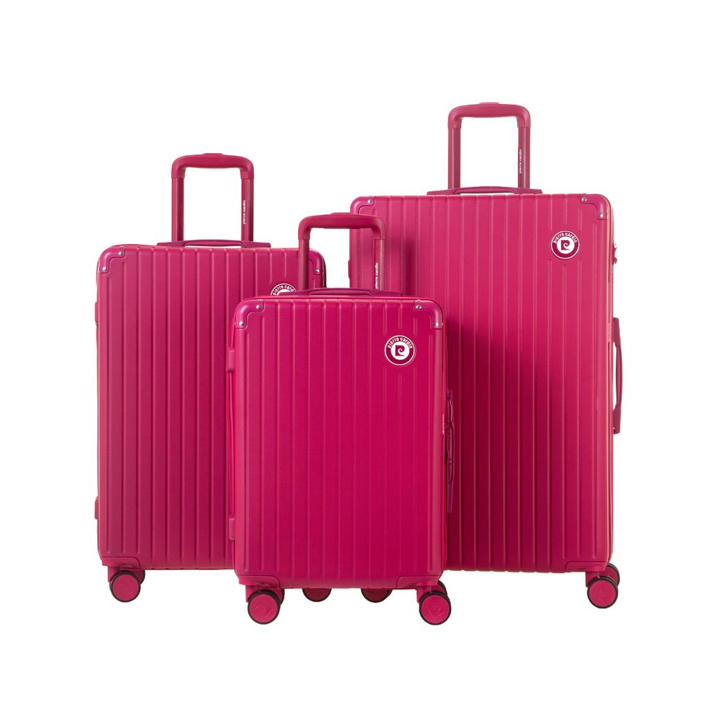 Set of 3 FUSCHIA SHAULA Suitcases