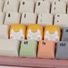 Universal Cartoon Corgi Keycaps Little Key Mechanical Keyboard Keycap Cross Axis
