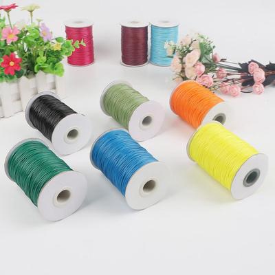 15 м 1 мм Корейский вощеный шнур Искусственная кожа для DIY браслетов и ожерелий