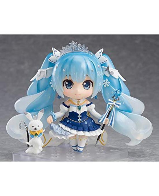 Nendoroid Character Vocal Series 01 Hatsune Miku Snow Miku Snow Princess Painted Movable Figure Ver. Non-scale ABS&PVC