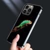 Хамелеон Забавный Дикий Мир Чехол Для Телефона Для Iphone 16E 15 Pro 14 Plus 17E 16 17 Pro Max Air 11 12 13 Mini Ударопрочный Capa Милый Co
