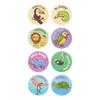 1 Roll Teacher Sticker Strong Stickiness Decorative Self-Adhesive Cartoon Animals Motivational Reward Stickers for School