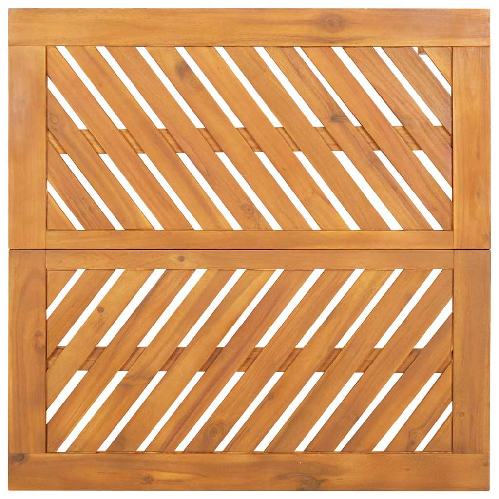 Garden Dining Set 3 pcs Brown Solid Acacia Wood