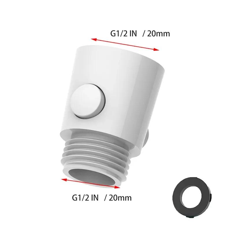 Shower Accessories Sprinkler One-button on-off Valve Shower Angle Valve Shower Head Quick Off Bathroom Water Stop Valve