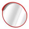 Outdoor Security Mirror Wide Angle Curved Surface 60mm Standing Pole Mounted Convex Traffic Mirror for Driveway 60cm