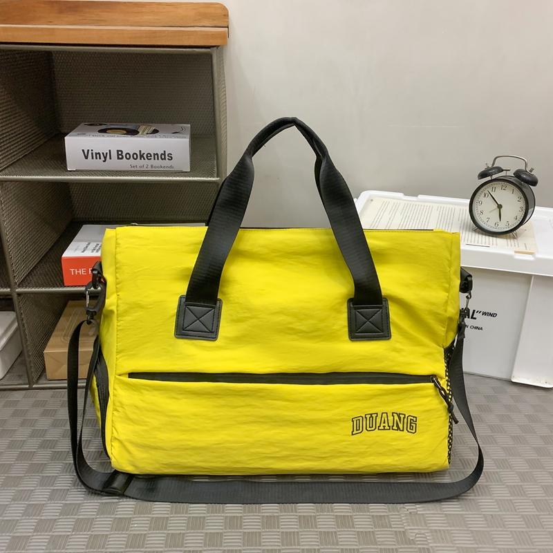 Мужская дорожная сумка на короткие расстояния, сухая и влажная сумка для багажа, легкая женская портативная сумка для фитнеса большой вместимости с разделением, сумки для обуви