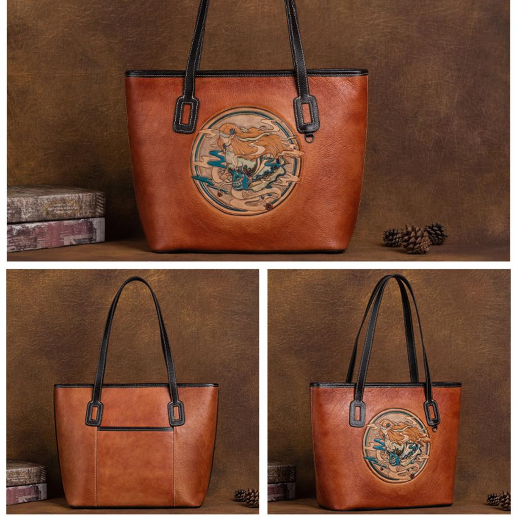 Большая сумка подмышки Большая вместительная верхняя часть Сумка для мамы Винтажная большая сумка для девочек