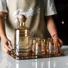 Скандинавский стеклянный кувшин для холодной воды и набор стаканов Taixige