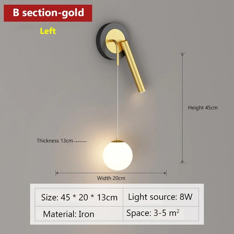 Современные светодиодные настенные светильники Nordic Double Heads Spotlights для спальни, прикроватной тумбочки, гостиной, кабинета, дома, декоративные настенные бра, люстра