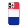 Coque iPhone - Drapeau France - iPhone 13 Pro Max - Souple - Multicolore - Verticale