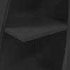 Corner Cabinet Black 32x32x140 cm Particleboard
