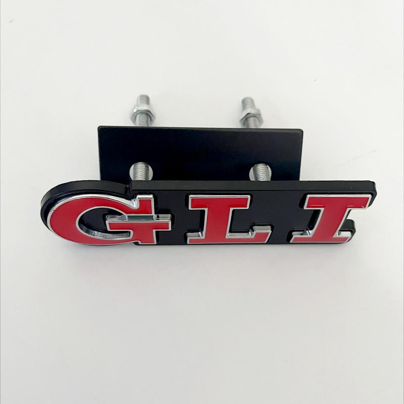 OPQ1 2026 Hot VOLKSWAGEN 3D Metal Car Letters Rear Trunk Front Grill GLI Logo Badge For Golf Bora VW Jetta MK4 MK5 MK6 MK7 GLI Emblem