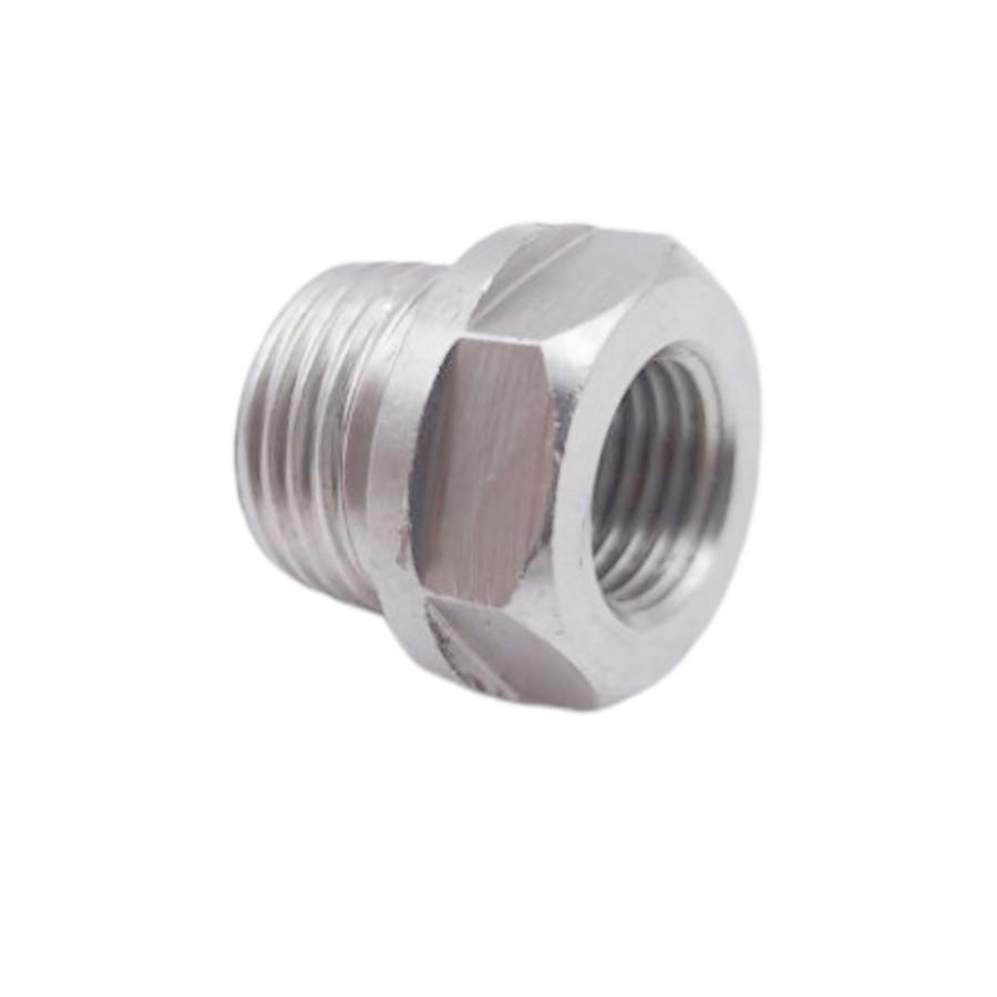 2× кислородный датчик O2 приварная бонка нержавеющая сталь M18мм 1,5мм к M12x1,25мм Адаптер