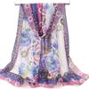Women S Long Chiffon Scarf For Spring Summer Beach Sun Protection