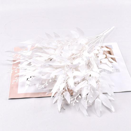 Искусственное растение, современное, не увядающее, устойчивое к ультрафиолетовому излучению, свадебная зелень, стебли, искусственный букет, декор для вечеринки