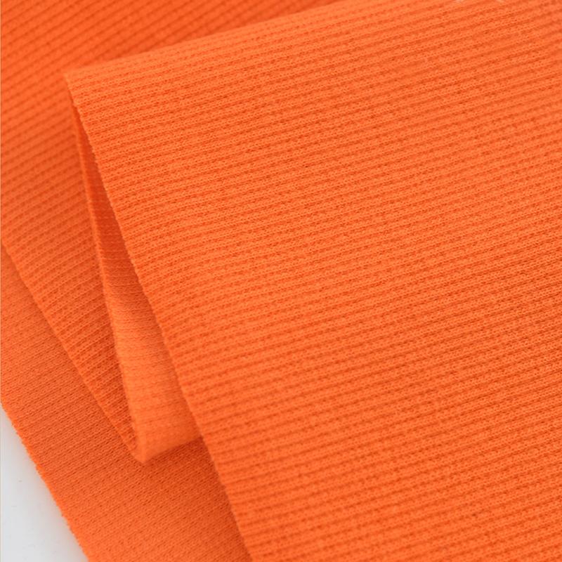 Хлопок Спандекс Рубчик Ткань Эластичный Трикотаж Манжета Пояс Штанина Рукава Толстовка Низ Футболка Топы Отделка рубчиком Джерси Трикотажная ткань в рубчик