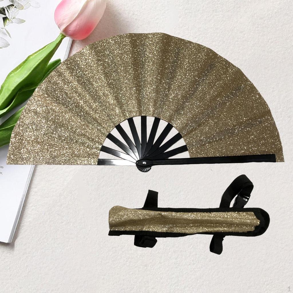 Китайский веер для кунг-фу с дизайном для концертов радиус 33 см