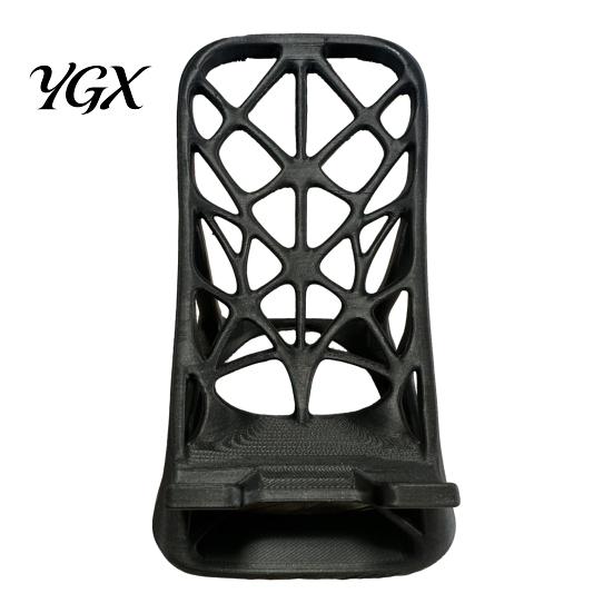 Adjustable Smartphone Cradle 3D Printed Phone Holder, Desktop Mobile Stand, Hollow Design Office Desk Accessories Universal Organizer for Living Room