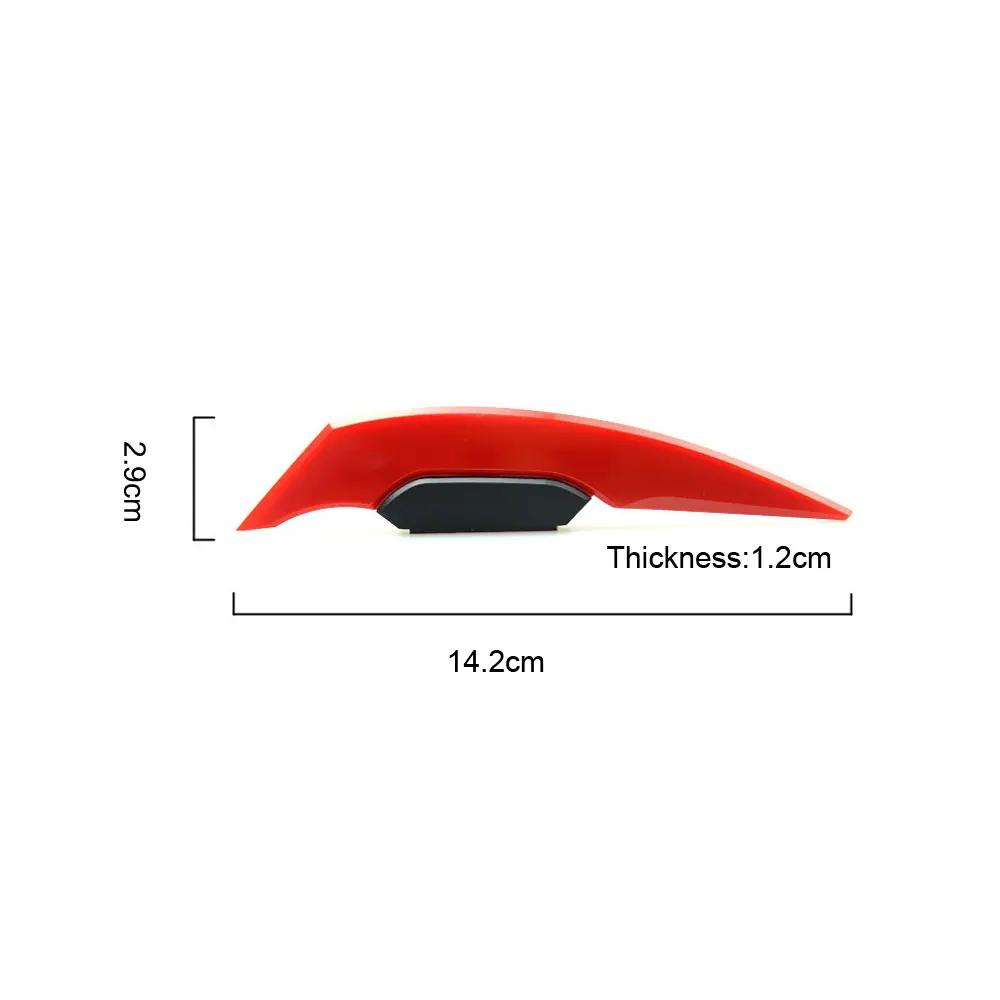 2Pcs Motorcycle Winglet Aerodynamic Spoiler Wing with Adhesive Motorcycle Decoration Sticker Universal Motorbike Scooter Sticker
