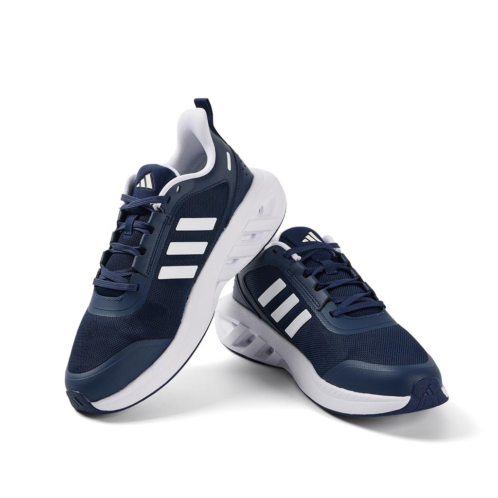 Adidas Fluidcloud Slip Resistant And Breathable Low Top Running Shoes Unisex Blue White Sneakers JP9778